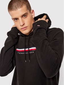 Tommy Hilfiger Bluza Oh Hoodie UM0UM02385 Czarny Regular Fit