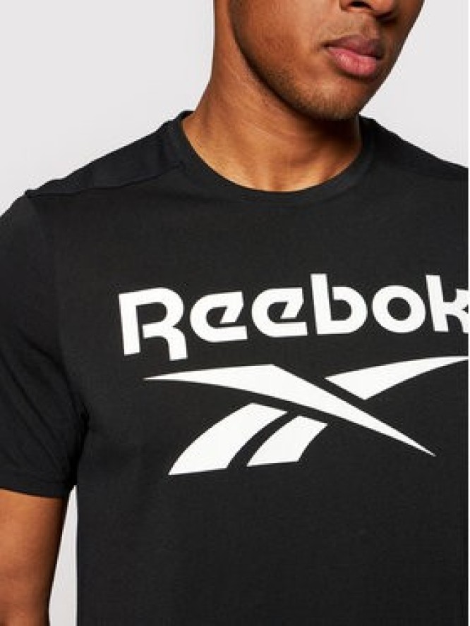 Reebok T-Shirt Workout Ready Supremium Graphic FK6219 Czarny Classic Fit