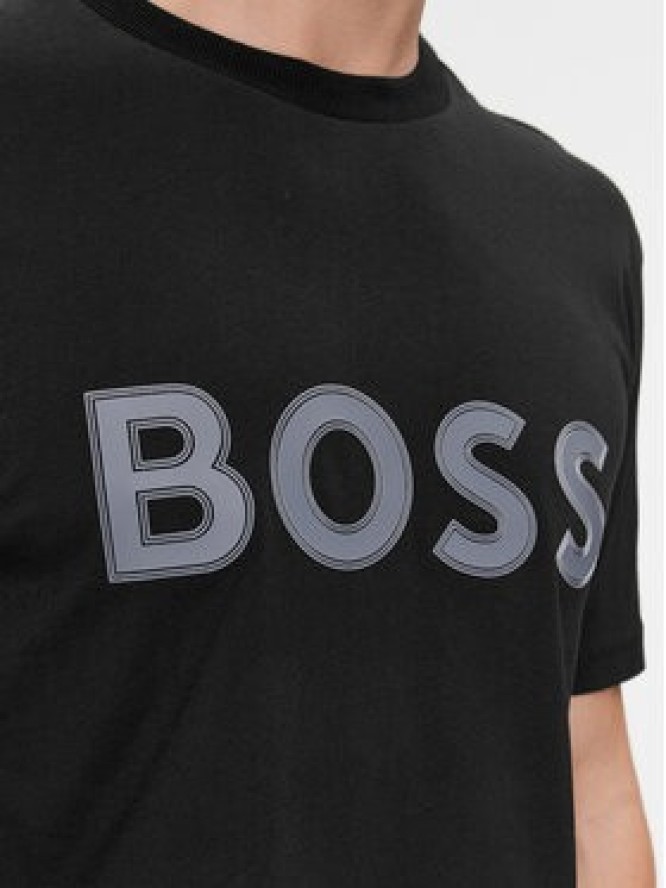 Boss T-Shirt Tee 1 50506344 Czarny Regular Fit