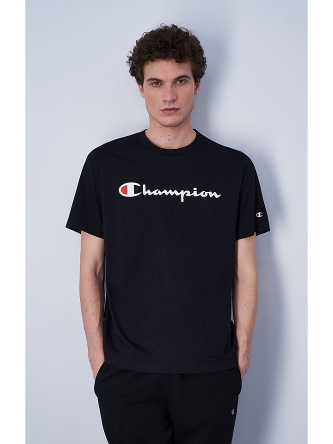 Champion Koszulka w kolorze czarnym rozmiar: S