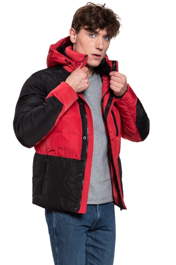 WRANGLER PROTECTOR JACKET MĘSKA KURTKA ZIMOWA RED W4A2W3X47 112129070