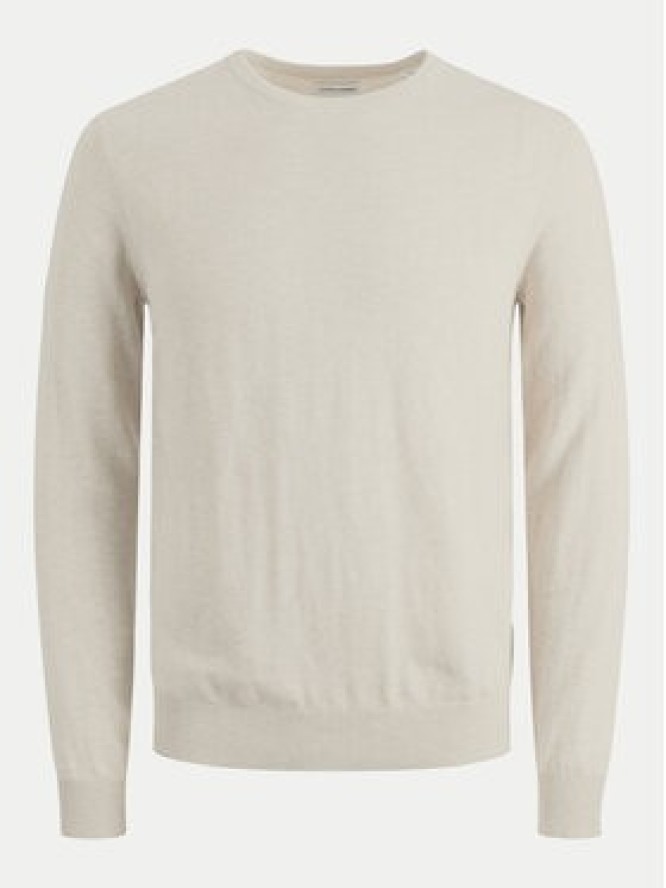 Jack&Jones Sweter Emil 12208364 Beżowy Regular Fit