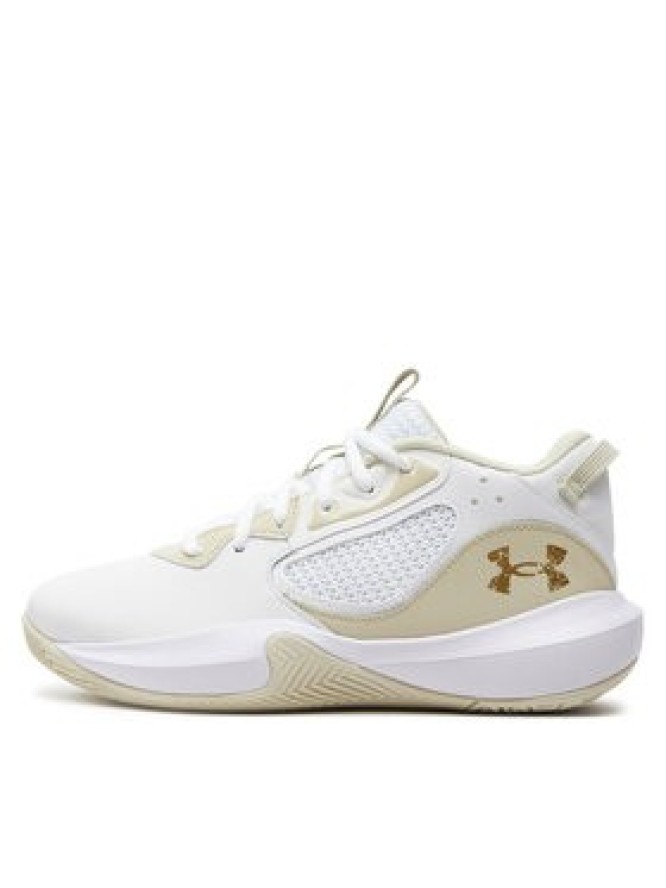 Under Armour Buty do koszykówki Ua Lockdown 6 3025616-103 Biały