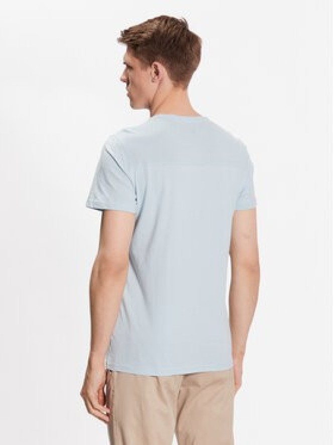 Blend T-Shirt 20715011 Błękitny Regular Fit