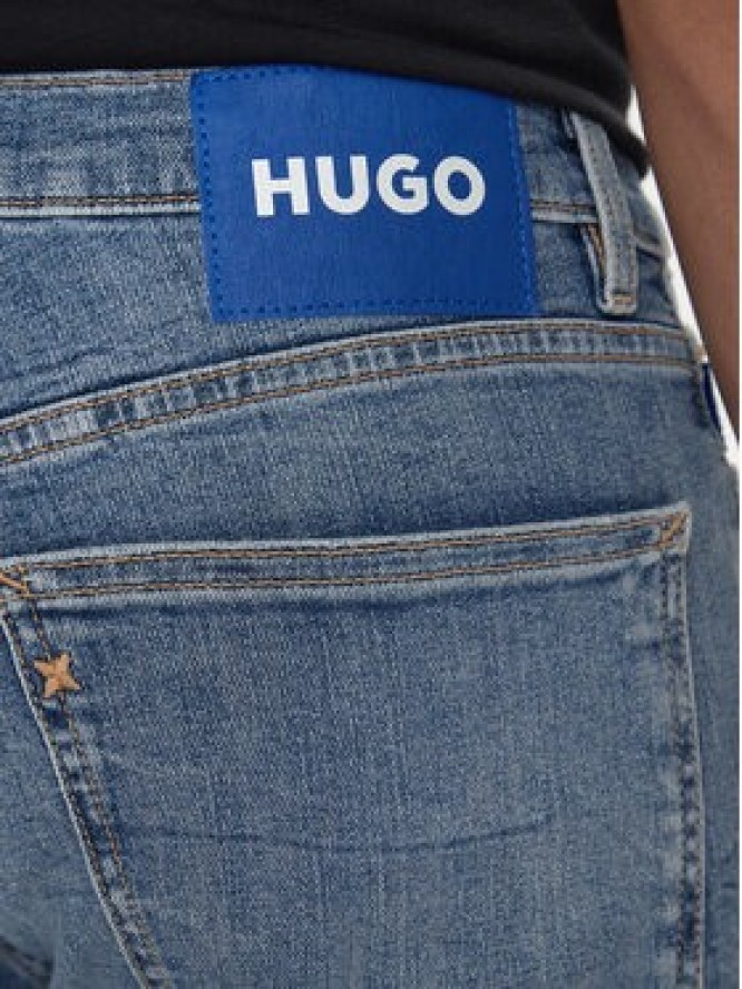 Hugo Jeansy Zane 50516504 Niebieski Extra Slim Fit