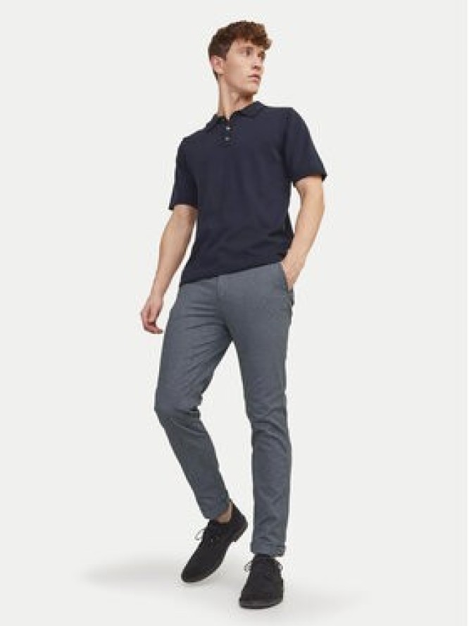 Jack&Jones Chinosy Marco 12206199 Niebieski Slim Fit