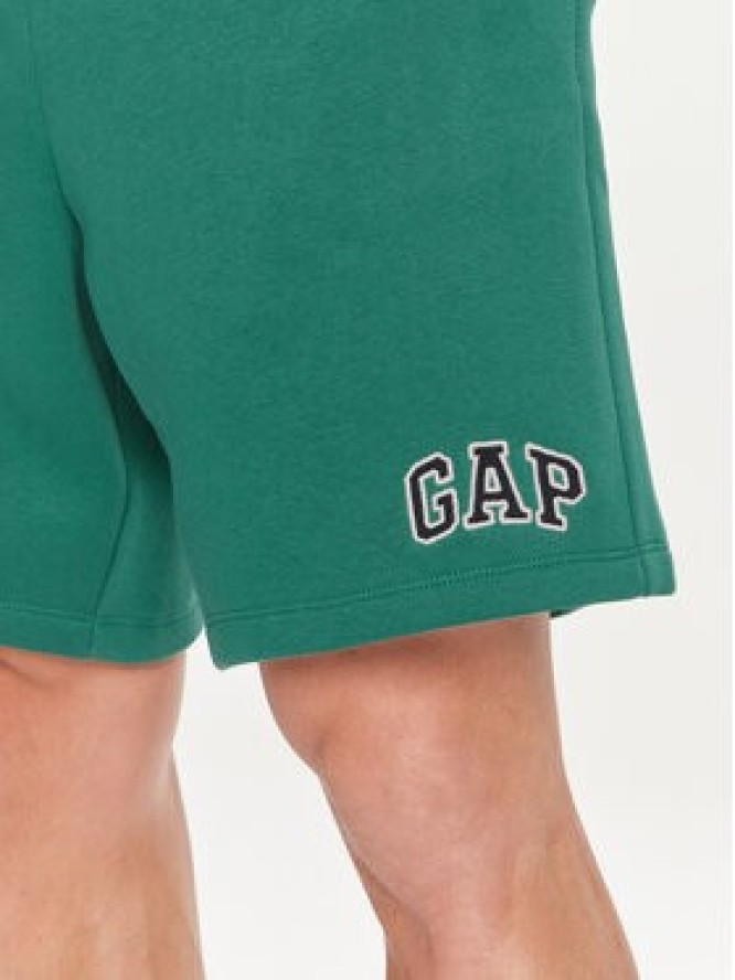 Gap Szorty sportowe 866764-01 Zielony Regular Fit