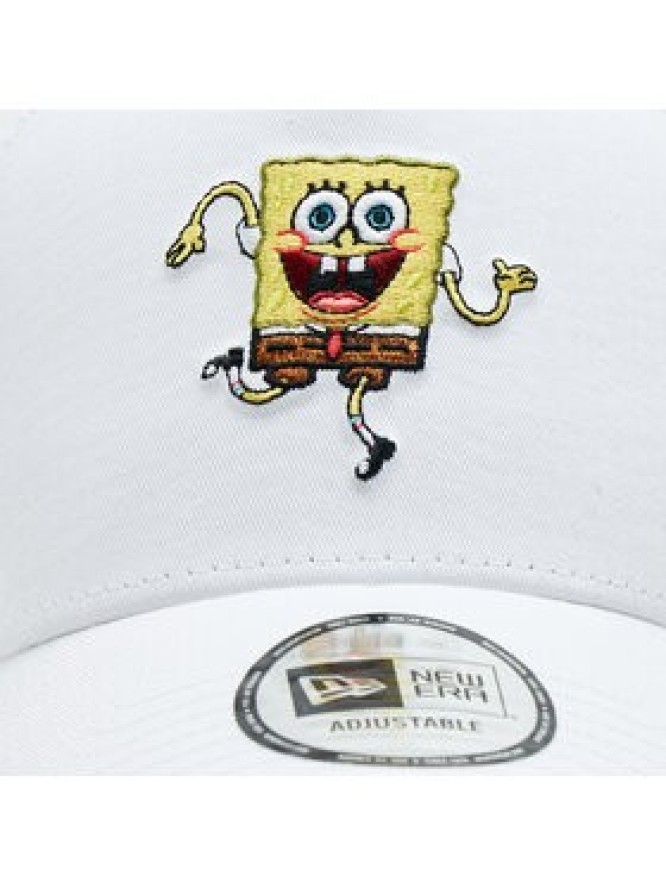 New Era Czapka z daszkiem Spongebob Nickelodeon 60357971 Biały