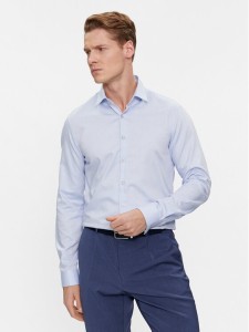 Calvin Klein Koszula K10K108426 Niebieski Slim Fit