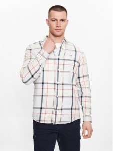 Tommy Jeans Koszula DM0DM16612 Niebieski Classic Fit