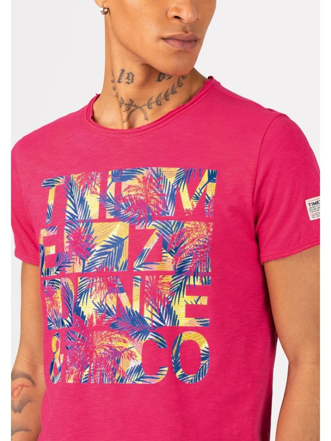 Timezone Koszulka w kolorze różowym rozmiar: XXL