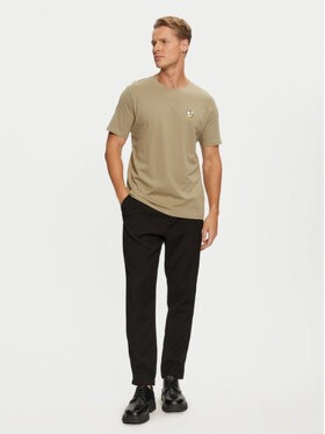 Lindbergh T-Shirt 30-400235 Zielony Relaxed Fit