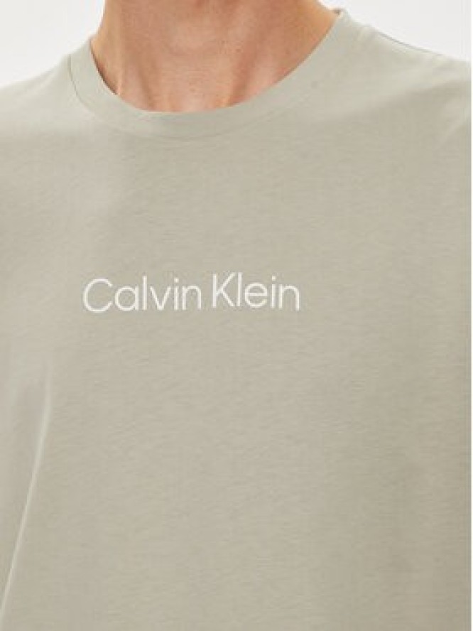 Calvin Klein T-Shirt Hero K10K111346 Beżowy Regular Fit