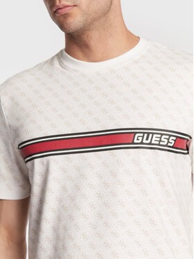 Guess T-Shirt Jamey Z2BI09 J1314 Biały Regular Fit