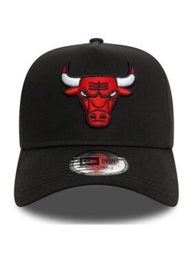 New Era Czapka z daszkiem Patch Chicago Bulls 9FORTY E-Frame 60580707 Czarny