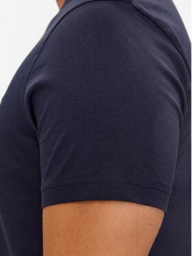Gant T-Shirt Shield 2003185 Granatowy Slim Fit