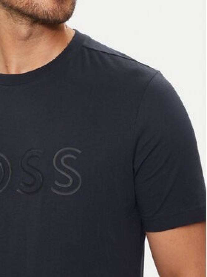 Boss T-Shirt 50519358 Granatowy Regular Fit