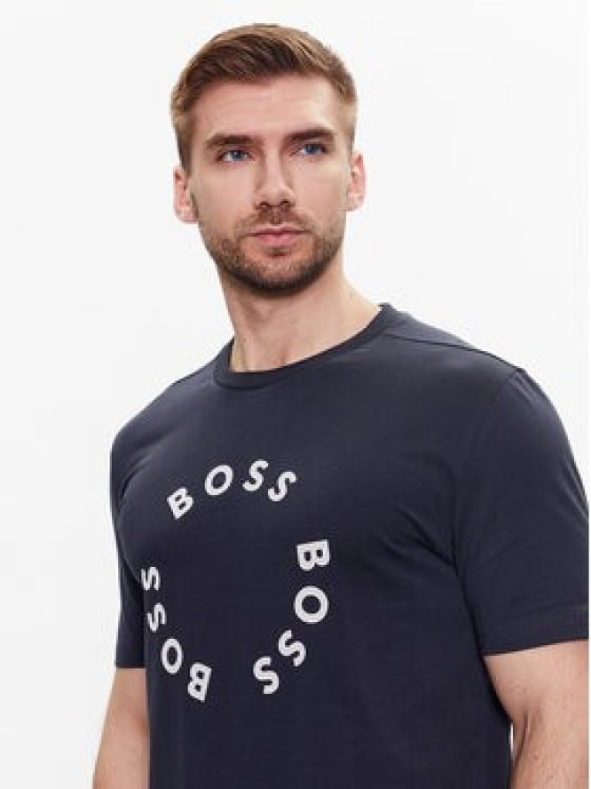 Boss T-Shirt 50488831 Niebieski Regular Fit