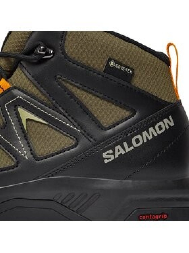 Salomon Trekkingi X Braze Mid GORE-TEX L47181000 Zielony