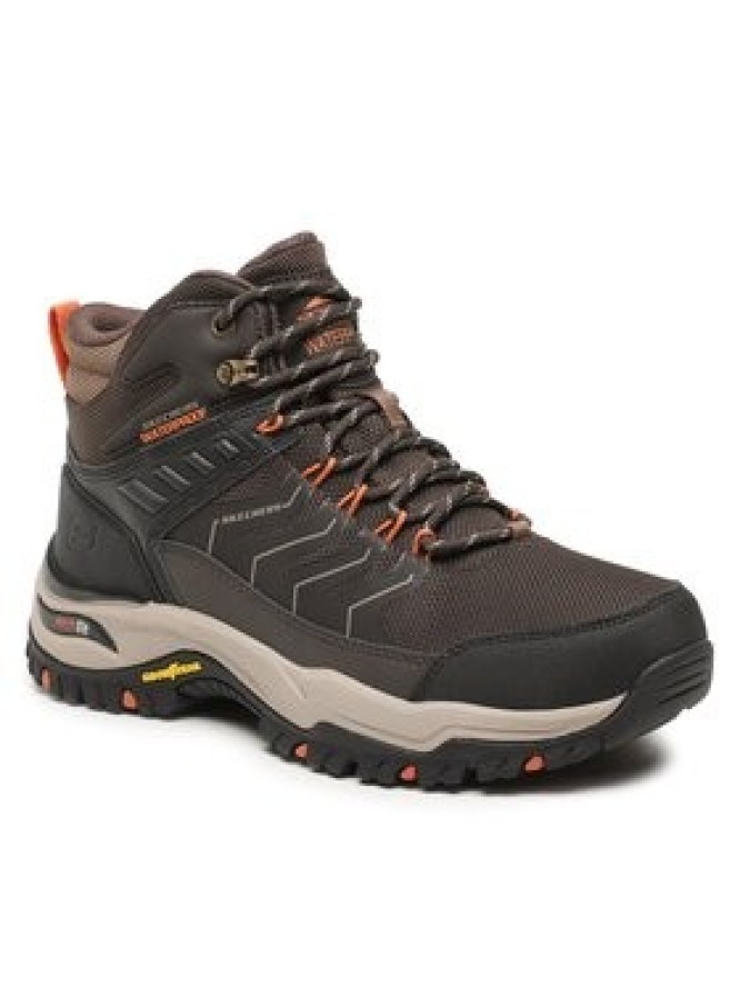 Skechers Trapery Arch Fit Dawson Raveno 204634/BRN Brązowy