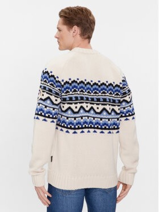 Napapijri Sweter NP0A4HHJ Écru Regular Fit