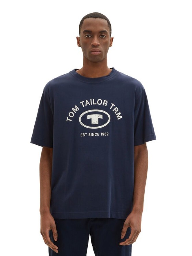 Tom Tailor T-Shirt 1035618 Granatowy Regular Fit