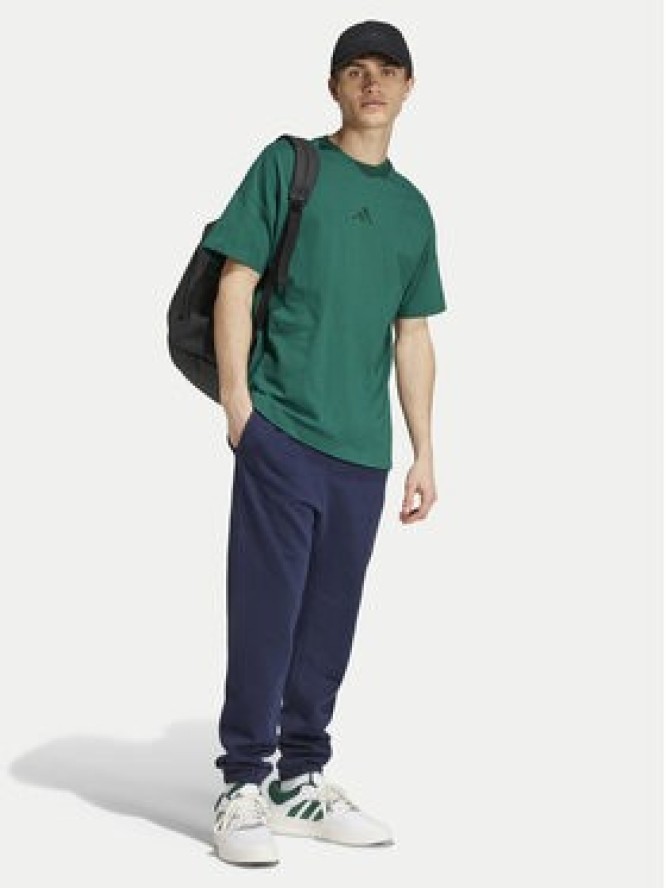 adidas T-Shirt ALL SZN IY4143 Zielony Loose Fit