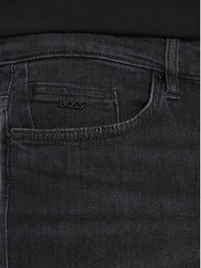 Boss Jeansy Delaware3-1 50508106 Szary Slim Fit