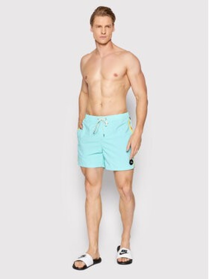 Quiksilver Szorty kąpielowe Ocean Beach Please 16" EQYJV03851 Niebieski Regular Fit