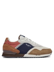 Pepe Jeans Sneakersy London Class M PMS40011 Brązowy