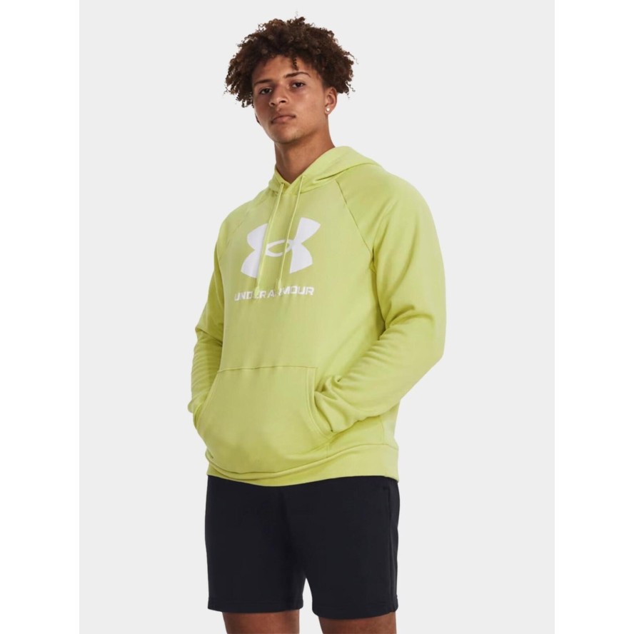 Bluza fitness męska UNDER ARMOUR Rival Fleece Logo Hoodie z kapturem