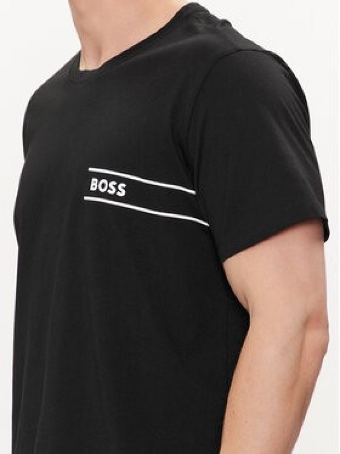 Boss T-Shirt 50514914 Czarny Regular Fit