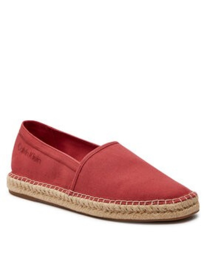 Calvin Klein Espadryle Espadrille Cv Ns HM0HM00539 Czerwony