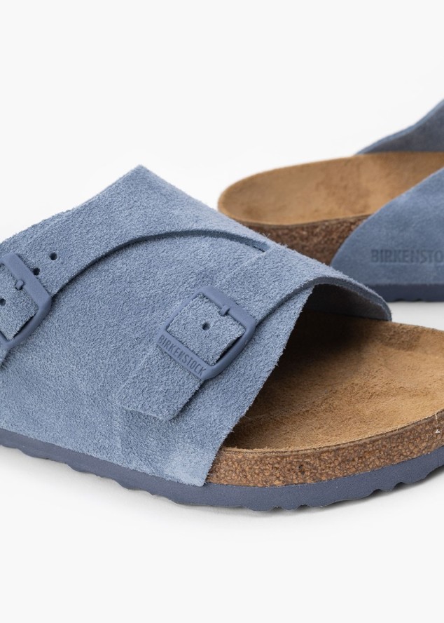 Klapki męskie BIRKENSTOCK ZÜRICH LEVE ELEMENTAL BLUE