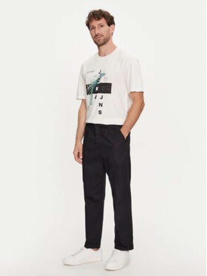 Jack&Jones T-Shirt Jjclarc 12247768 Biały Relaxed Fit