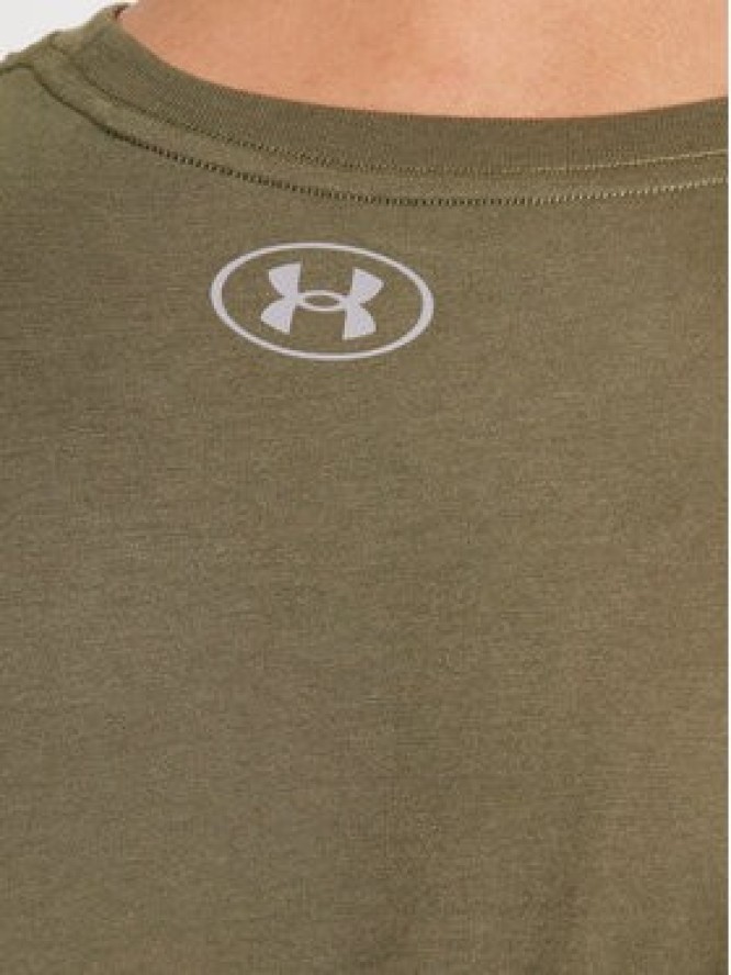 Under Armour T-Shirt Ua Team Issue Wordmark Ss 1329582 Khaki Loose Fit