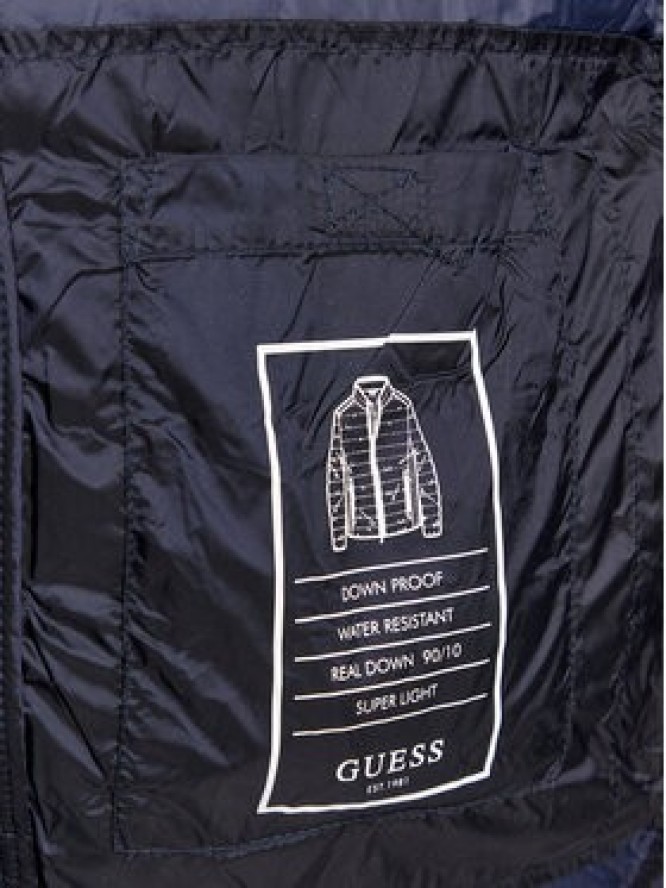 Guess Kurtka puchowa M1RL47 WDQ50 Granatowy Regular Fit