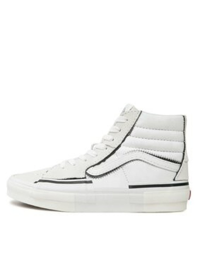 Vans Sneakersy Sk8-Hi Reconstruct VN0005UKW001 Biały