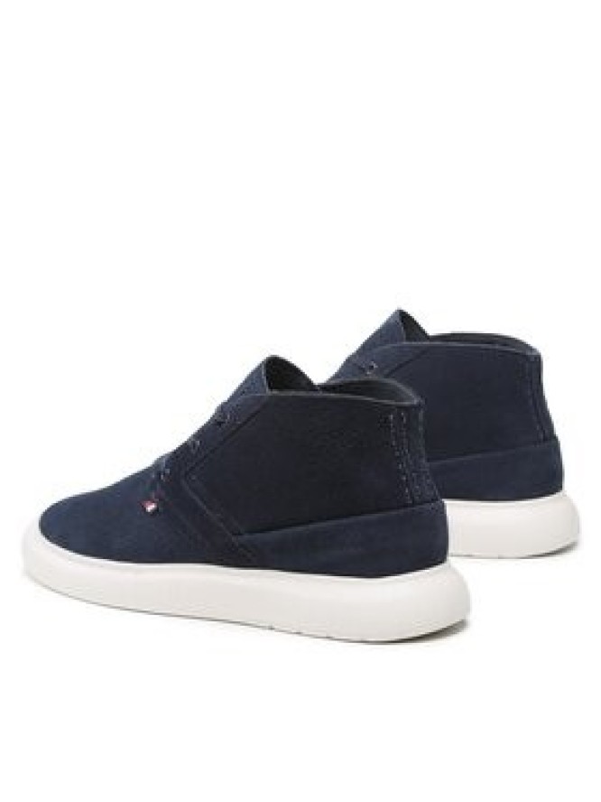 Tommy Hilfiger Sneakersy Hybrid Boot FM0FM04456 Granatowy