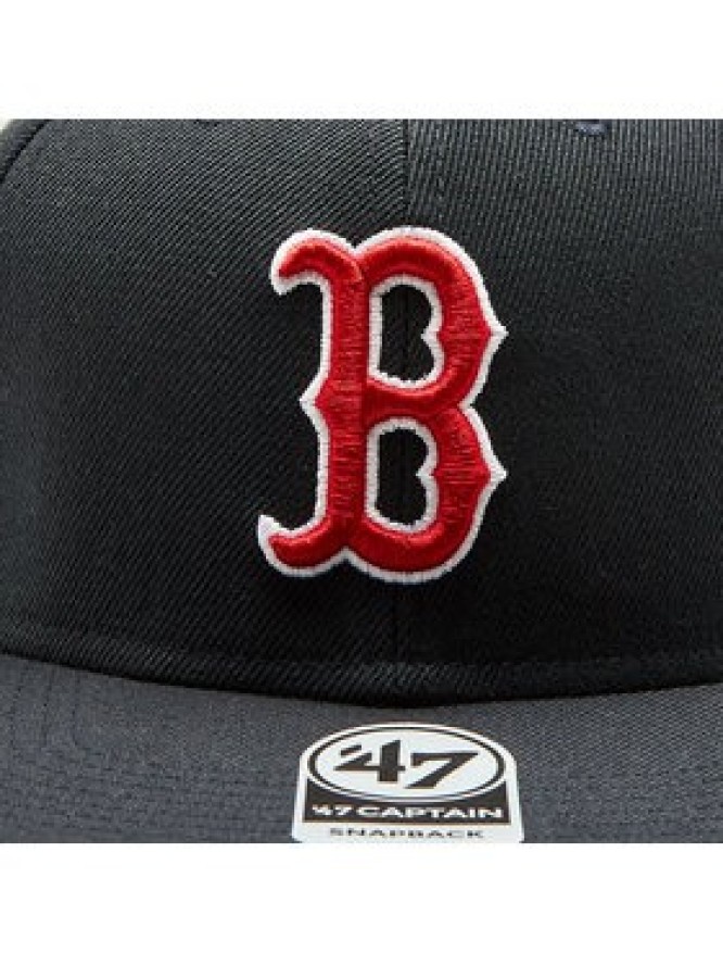 47 Brand Czapka z daszkiem MLB Boston Red Sox Sure Shot '47 CAPTAIN B-SRS02WBP-NYC Granatowy