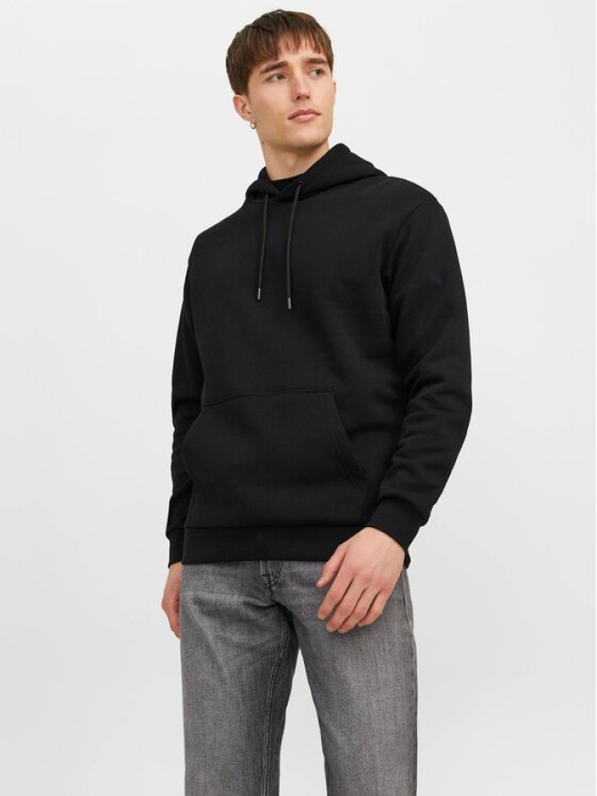 Jack&Jones Bluza Bradley 12249340 Czarny Relaxed Fit