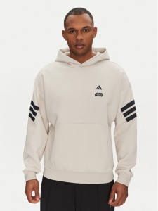 adidas Bluza Star Wars The Mandalorian™ JI5719 Beżowy Regular Fit