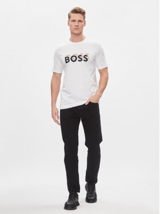 Boss T-Shirt Tiburt 427 50506923 Biały Regular Fit