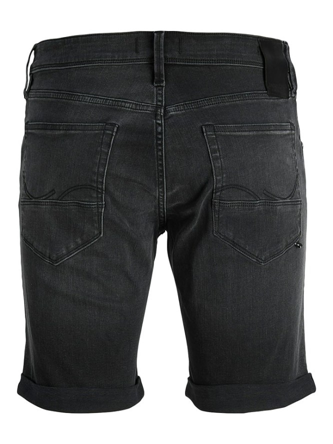 Jack & Jones Szorty dżinsowe w kolorze antracytowym rozmiar: S