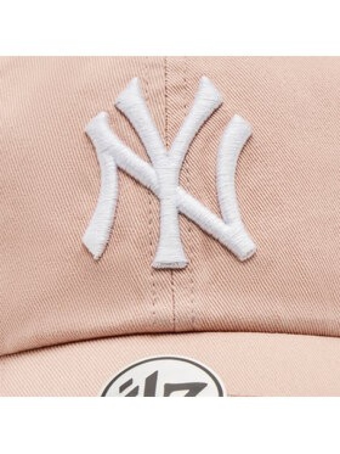47 Brand Czapka z daszkiem Mlb New York Yankees '47 Clean Up W/ No Loop Label B-NLRGW17GWS-DVA Pomarańczowy