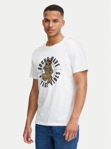 Blend T-Shirt 20717743 Biały Regular Fit