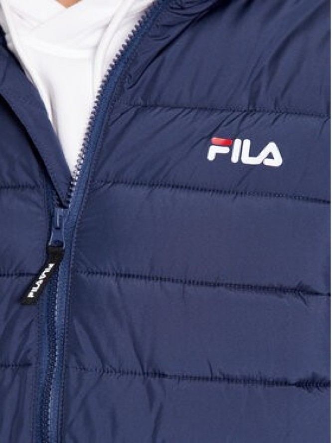 Fila Kurtka puchowa FAM0456 Granatowy Regular Fit