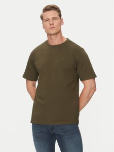 Guess T-Shirt F3GI00 K8HM0 Khaki Regular Fit