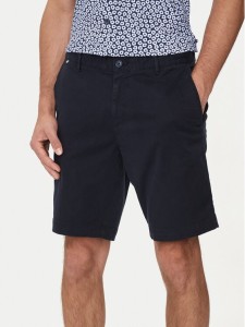 Boss Szorty materiałowe Slice-Short 50512524 Granatowy Slim Fit