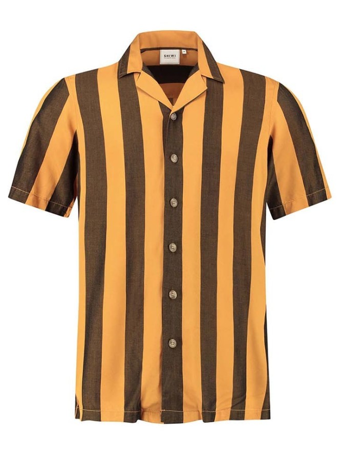 SHIWI Koszula w kolorze pomarańczowo-brązowym rozmiar: XXL